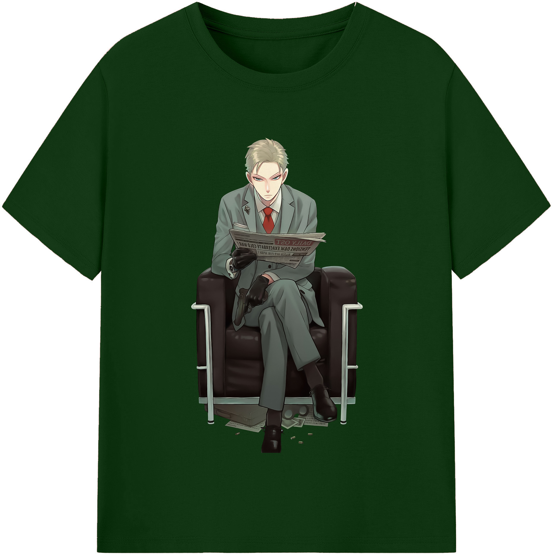 （画像用） SPY×FAMILY间谍家家酒 綿100％半袖Tシャツ（フロントプリント）